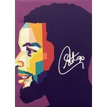 Graffiti Portrait Of Star