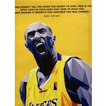 Graffiti Lakers Player