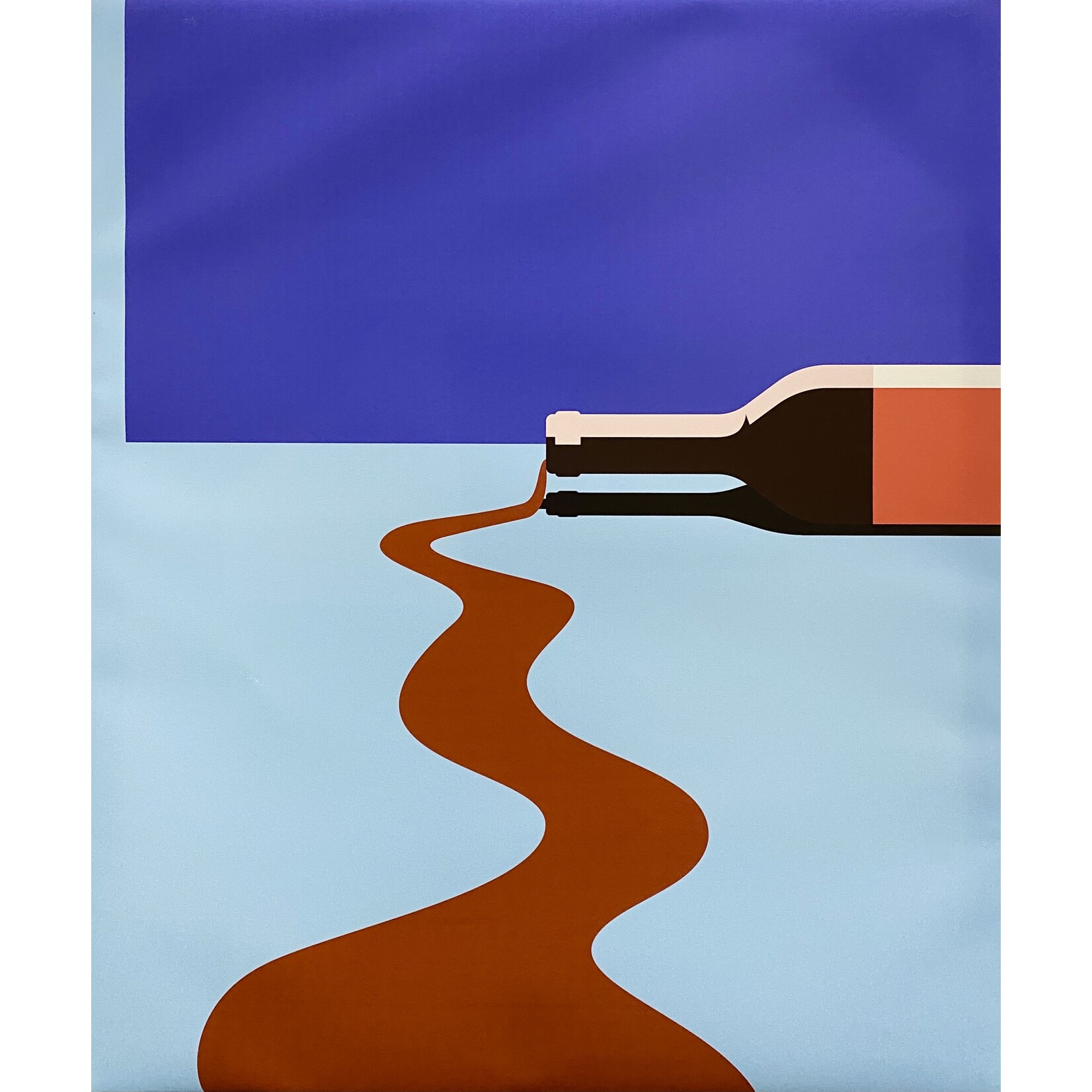 Printing Wine Spill