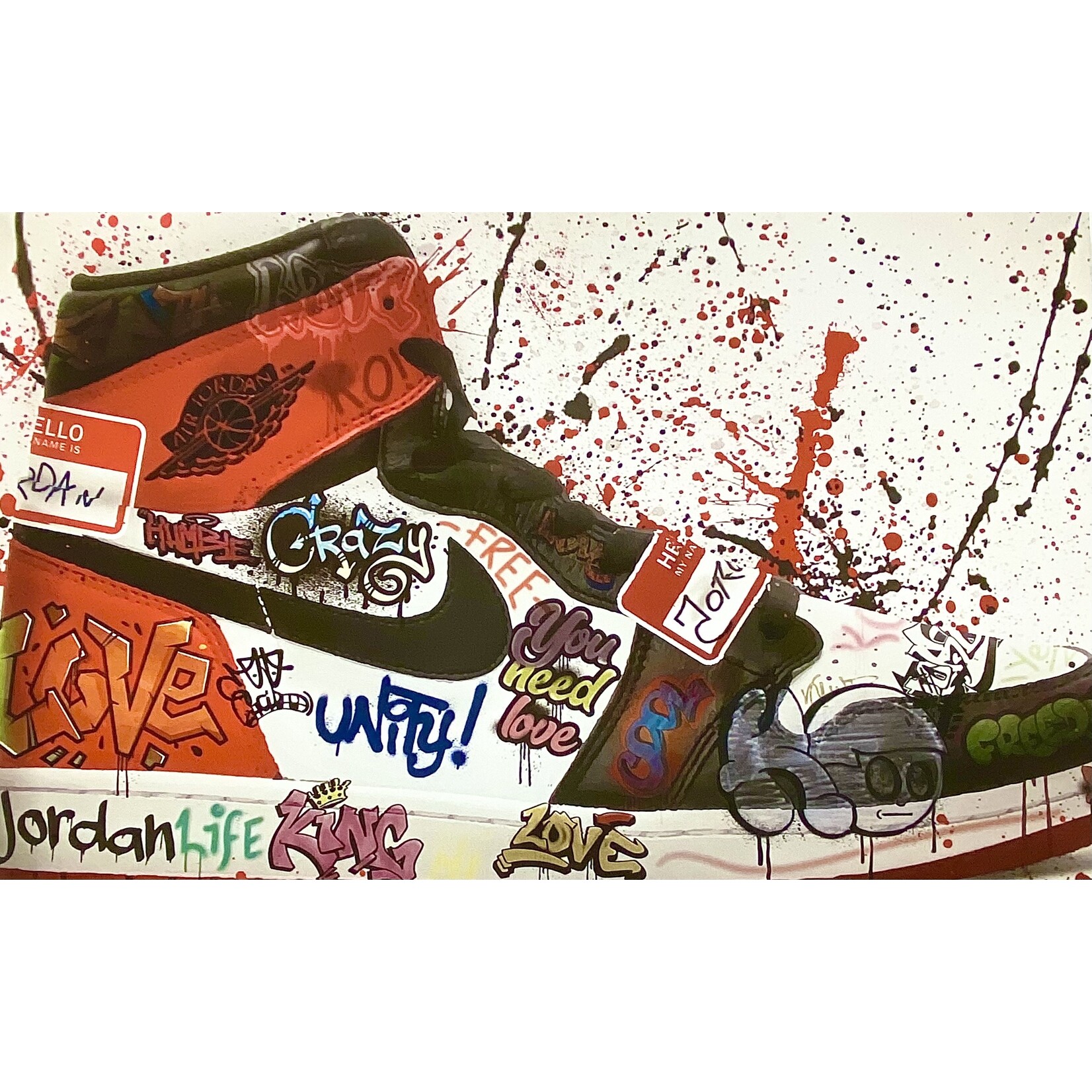 Printing High Top Multicolor