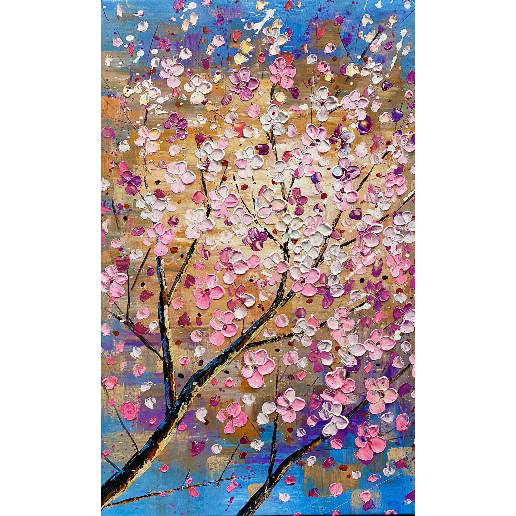 Painting Sakura Tree