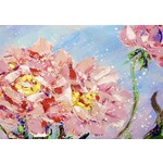 Printed Painting Peony