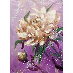 Printed Painting White Chrysanthemum