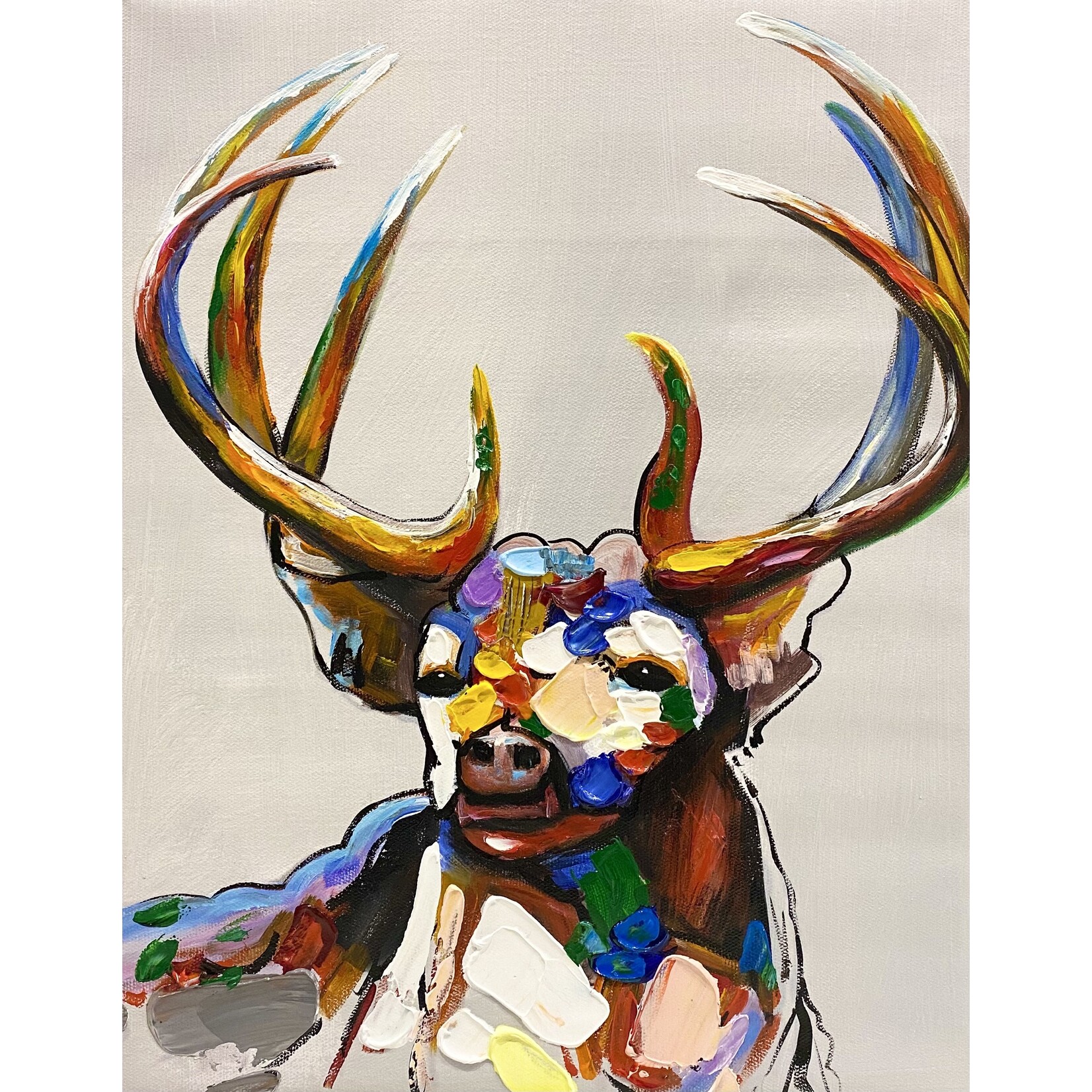 Painting Hand-painted Animal - Deer II