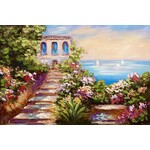 Printed Painting Santorini II