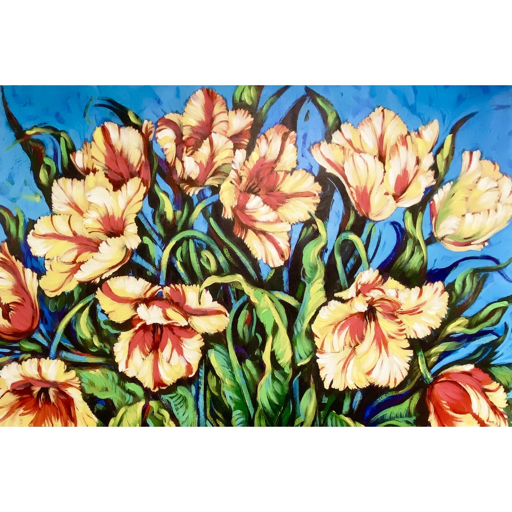 Printed Painting Bunch Of