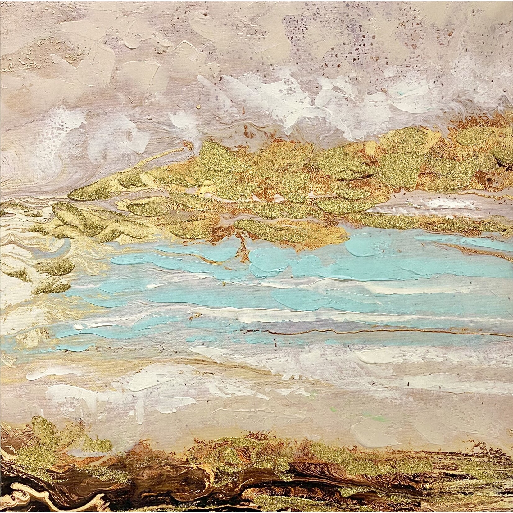 Printed Painting Marble III