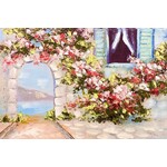 Printed Painting Under The Arch