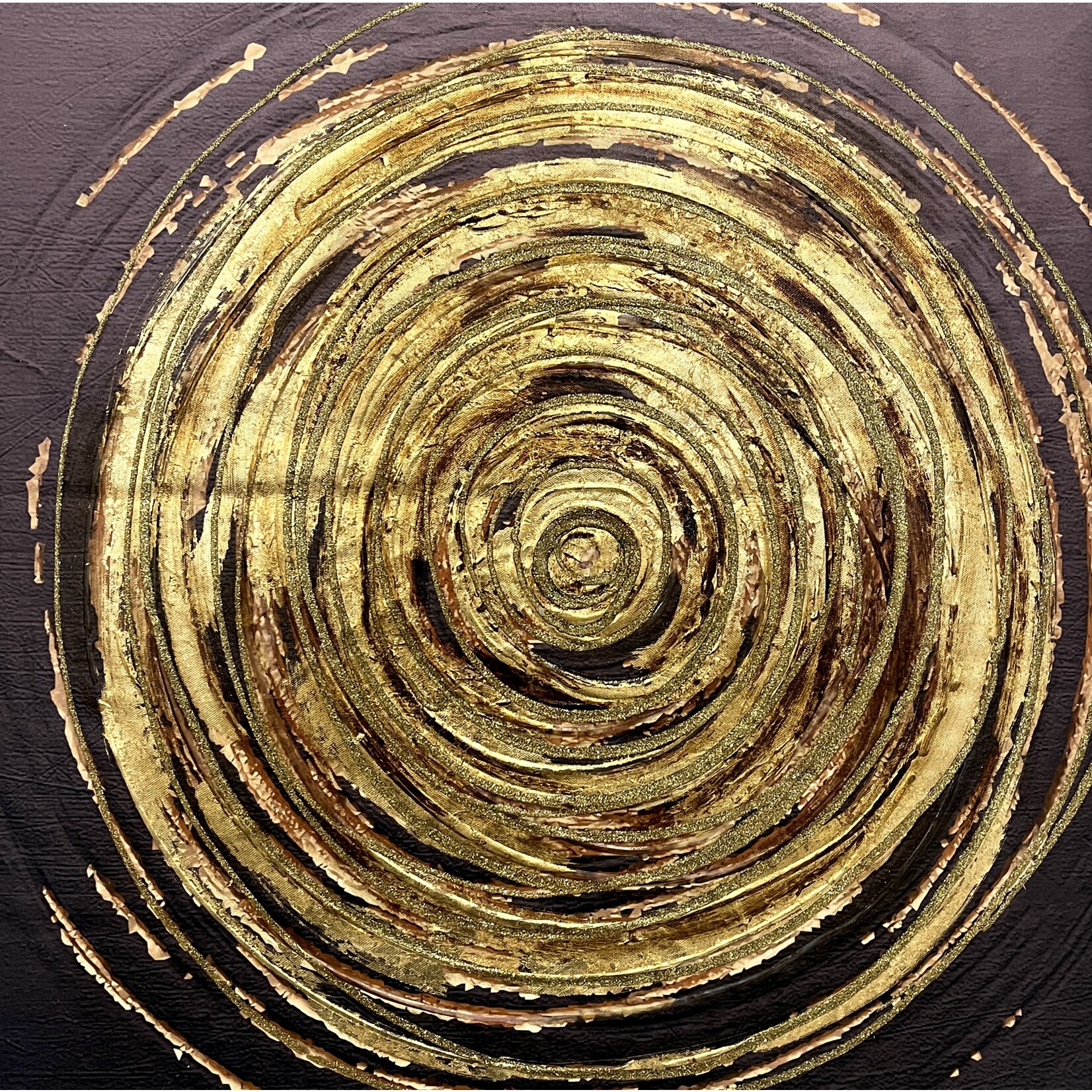 Printed Painting Hole