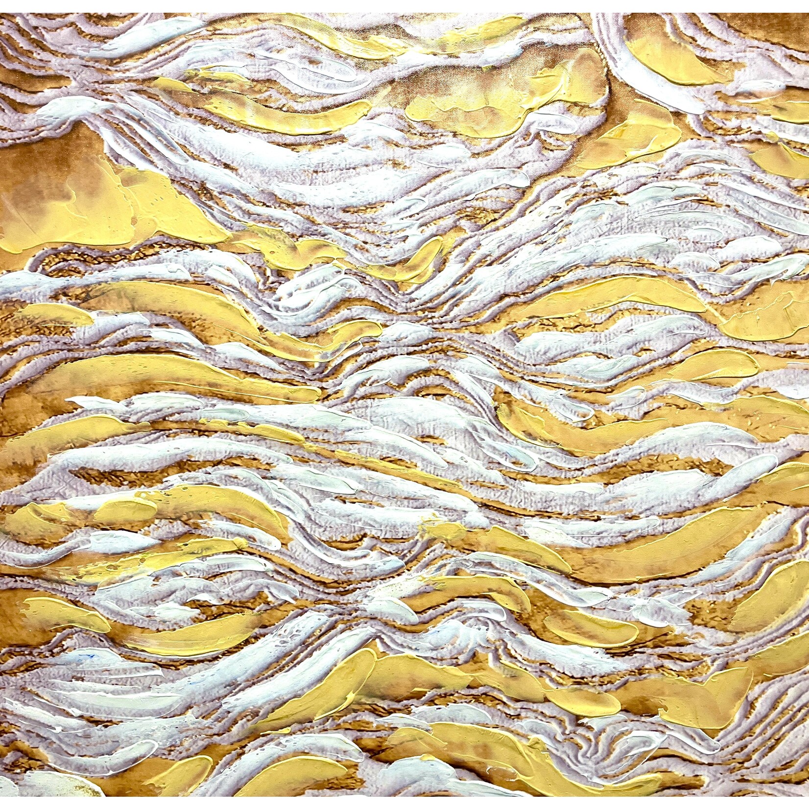 Printed Painting Gold-ish