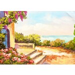 Printed Painting Afternoon View