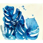 Painting Indigo Leaves III