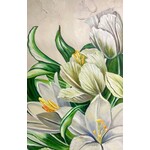 Painting White Gardenia