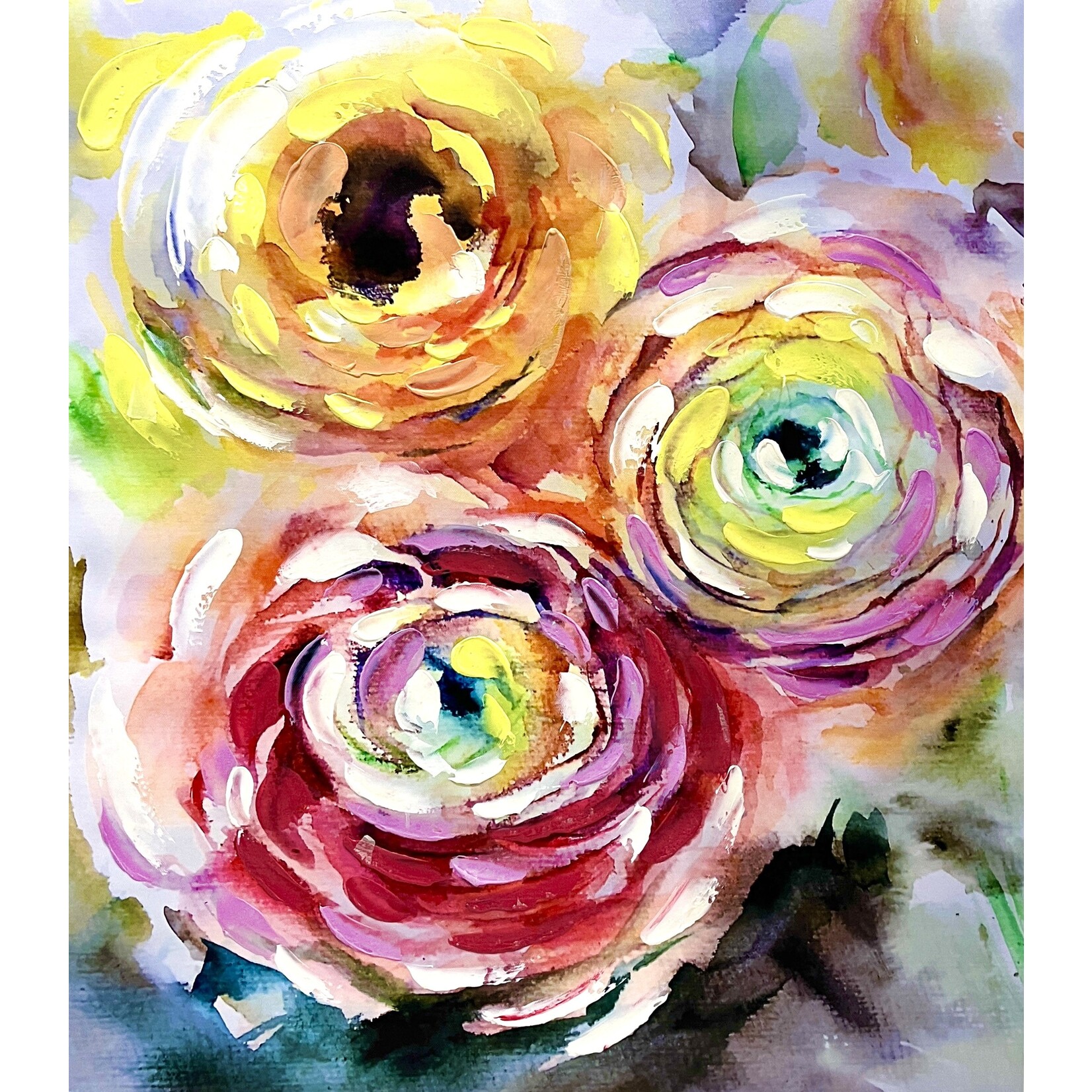 Printed Painting Life's A Bouquet II