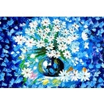 Painting Chrysanthemum On Canvas