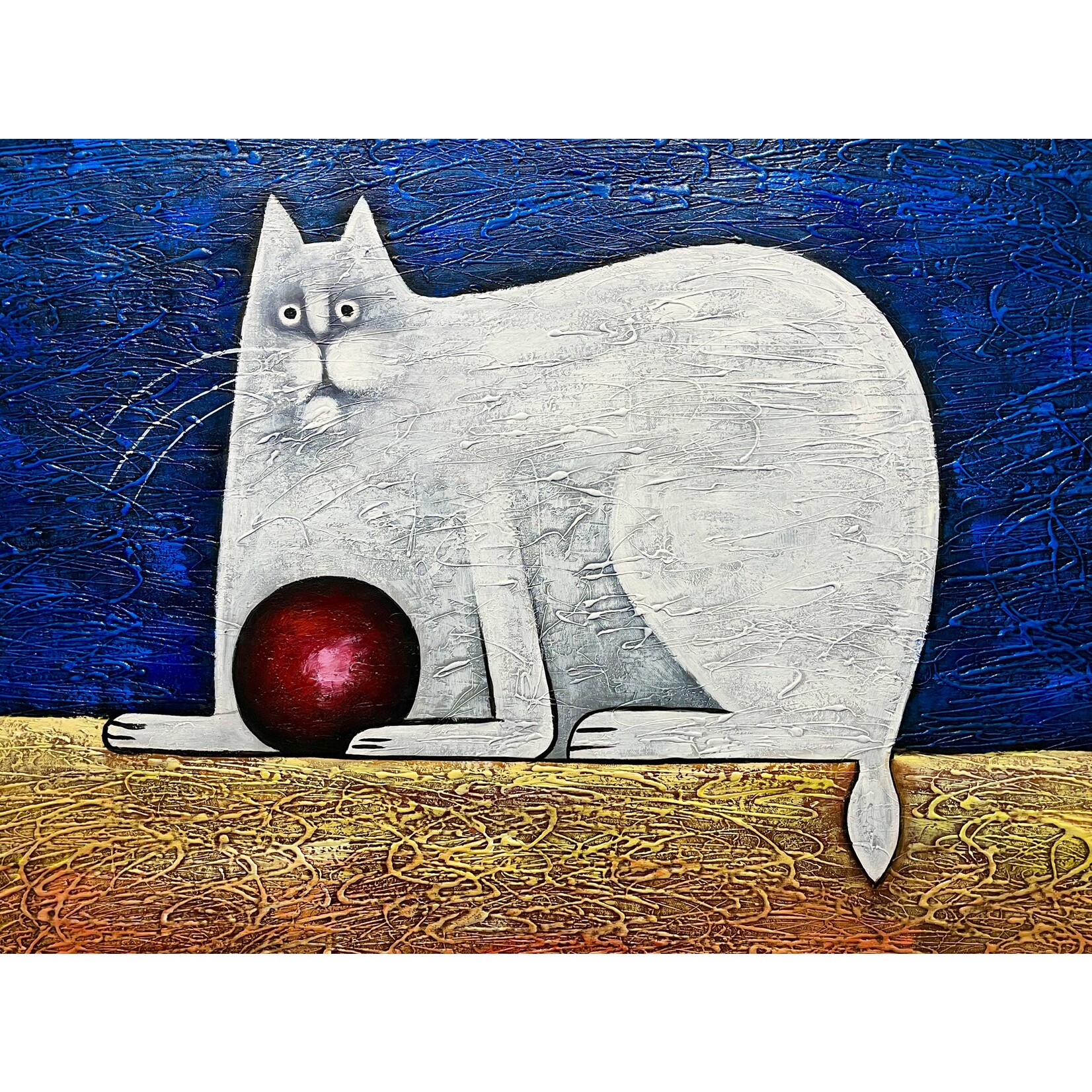 Painting Pop Art - Cat