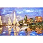 Printed Painting Reflection Of Calm