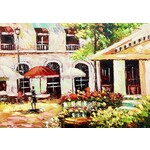 Printed Painting Coffee Time