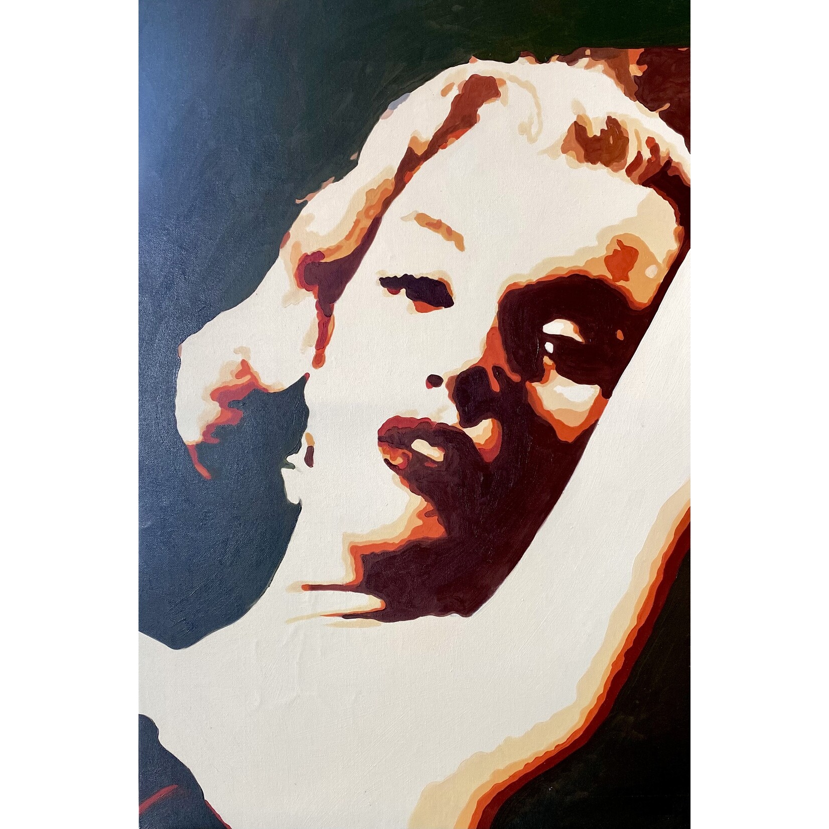 Oil Painting Portrait Of Marilyn-Monroe VII