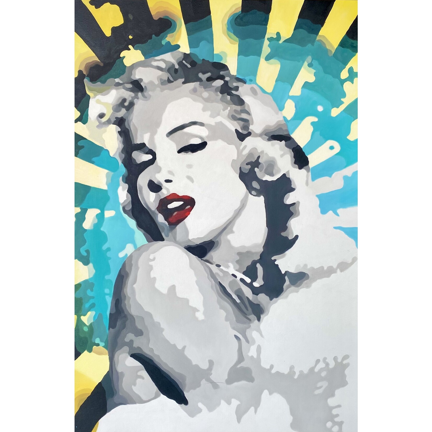 Oil Painting Marilyn Monroe XXIV