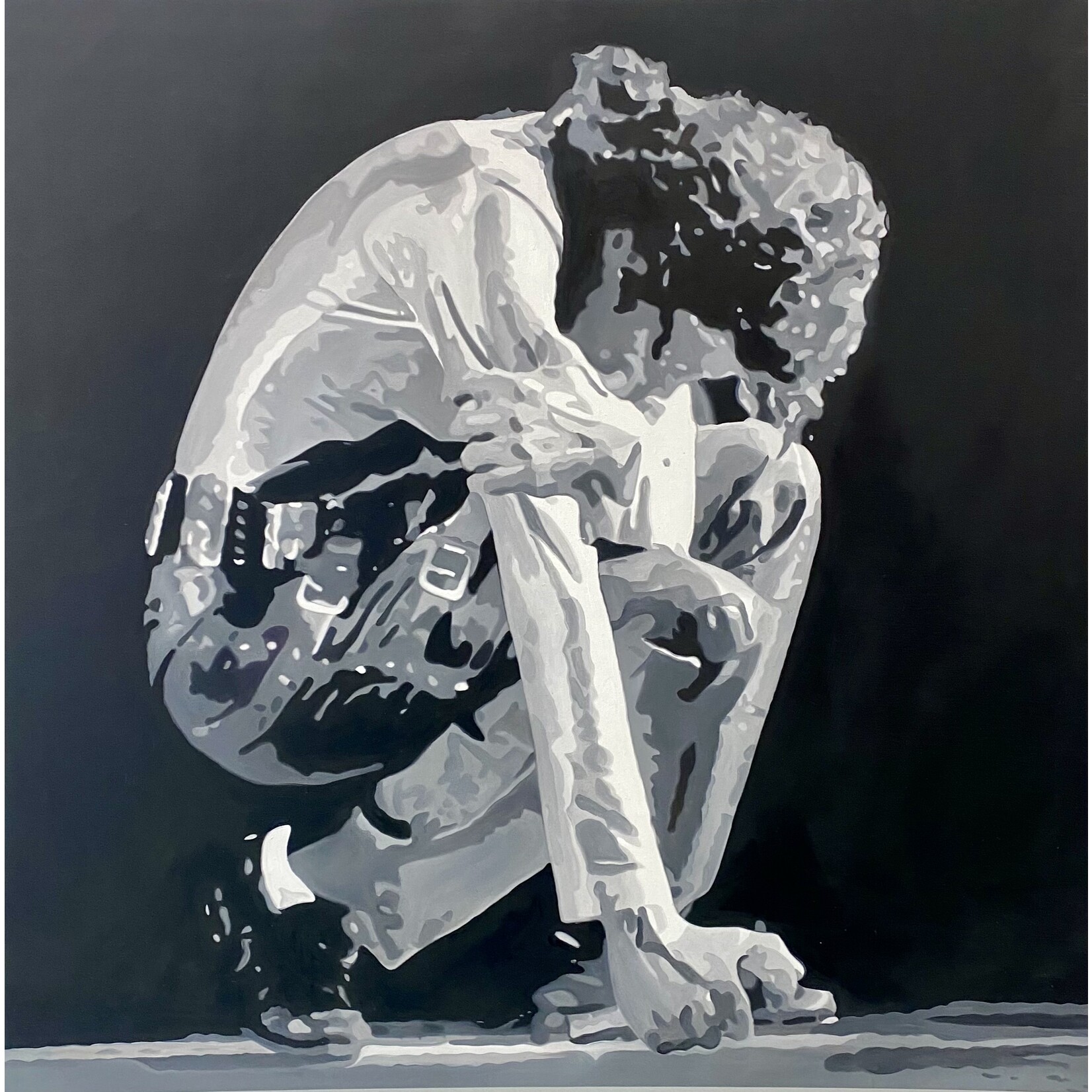 Oil Painting Michael Jackson VII
