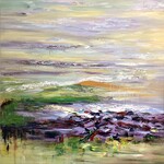 Oil Painting Abstract Thick Texture Wall III