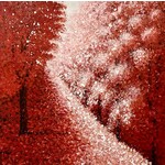 Oil Painting Red Woods