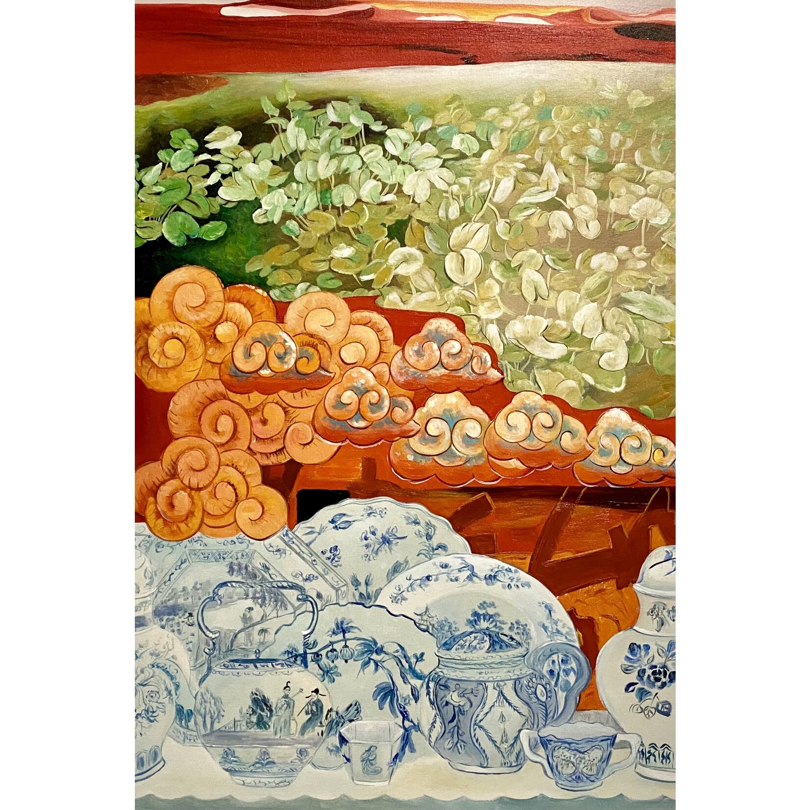 Painting Tradition Tea Time