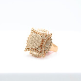 Anillo de diamantes  14k 9.4g s7.5