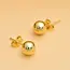 Ball-shaped earrings - Solid Gold 10K