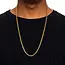 8 MM- Cuban Link Chain - SOLID GOLD 10K