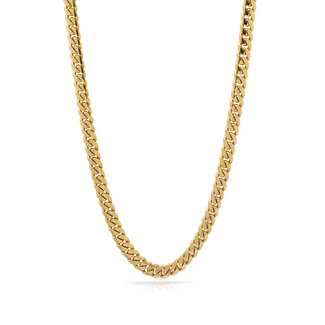 6MM - Cuban Link Chain - Solid Gold 10K