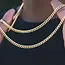 10 MM- Cuban Link Chain 10K - SOLID GOLD