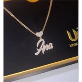 Colgante de diamantes personalizado