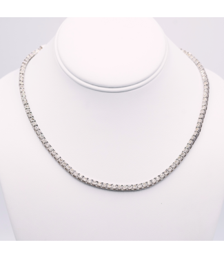 3.65 mm - Tennis Chain - 10K - 4.62 ctw - 18¨