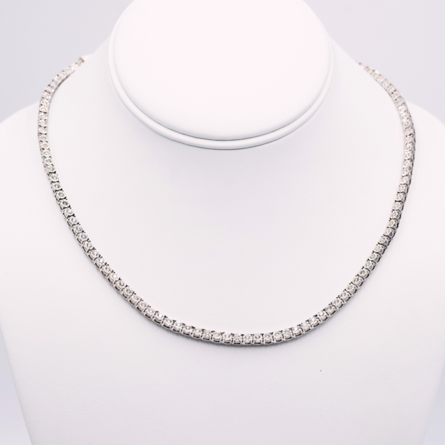 3.65 mm - Tennis Chain - 10K - 4.62 ctw - 18¨