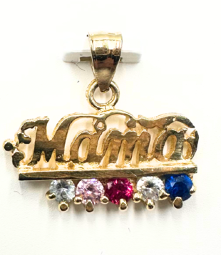 Pendant Mama  -  14K Solid Gold  -   2.4g