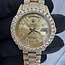 Rolex  Presidente 36mm  Ice out 18k   Dial Dorado