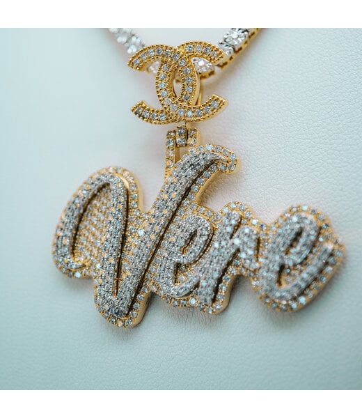 Custom Pendant Quote – Gold & Diamonds