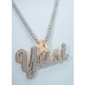 Dije  - Oro 10K con diamantes