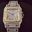 Cartier Luxury Watch – 29MM with Full Diamond Setting | Unik Jewelry