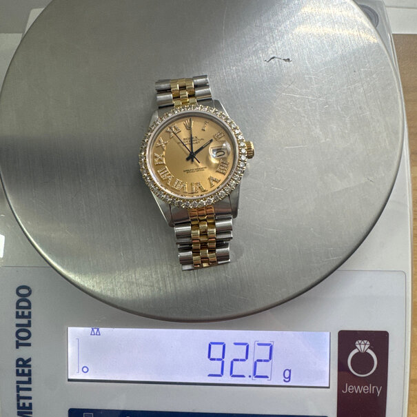 Rolex Datejust 16013 | Reloj Vintage 36 mm con Bisel de Diamantes | Año 1982