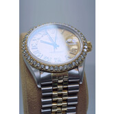 Rolex Datejust 16013 | Reloj Vintage 36 mm con Bisel de Diamantes | Año 1982