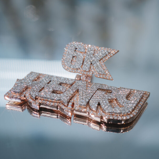 Custom Pendant  - Gold and Diamonds