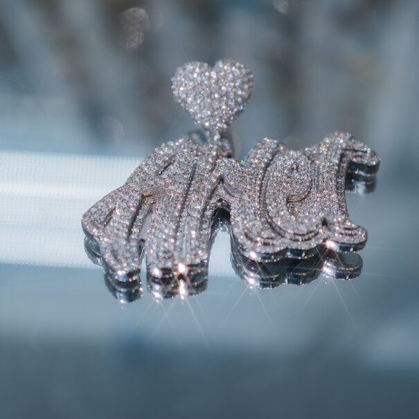 Custom Pendant - Gold and Diamonds