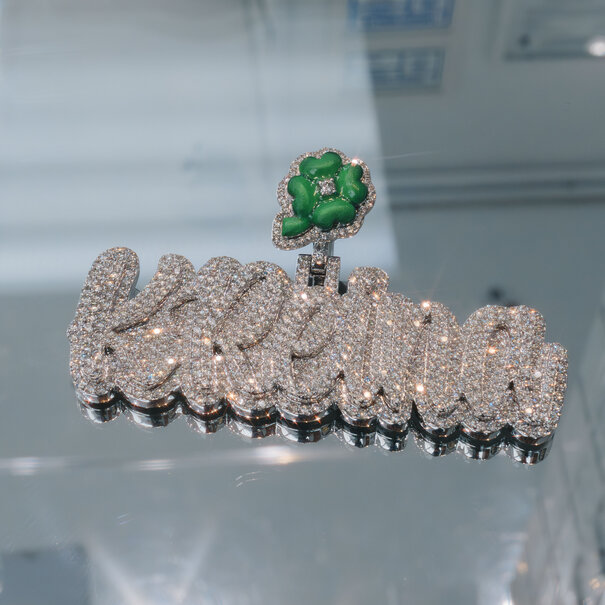 Custom Pendant - Gold and Diamonds