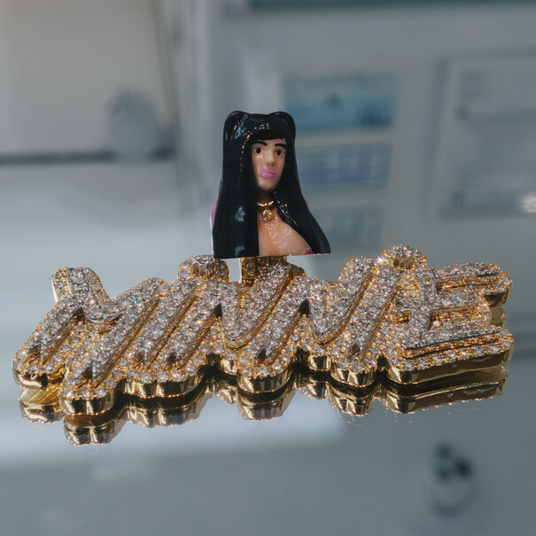 Custom Pendant - Gold and Diamonds