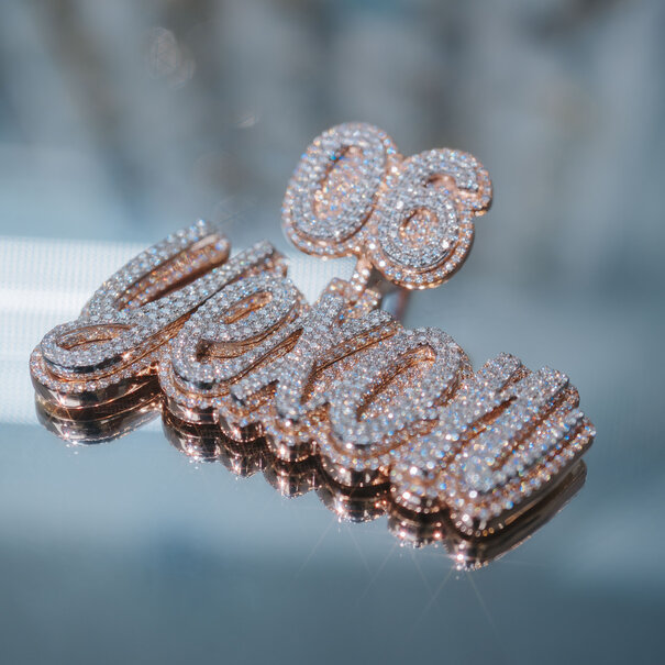 Custom Pendant - Gold and Diamonds