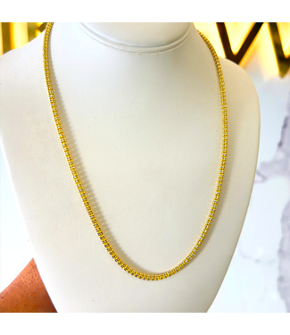 Ice Chain 3MM in 10K Gold – 20”