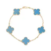 Flower  Bracelet 10K